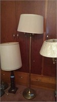 Metal floor lamp