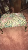 Covered footstool