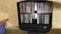 Nice CD case with a lot of CDs, Baywatch, jazz