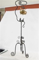 Antique Wrought iron tea stand & kettle CA 1860