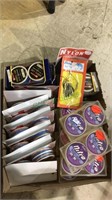 Box lot of new old stock fishing line plus A