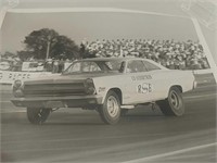 Ed Schartman, Mercury Comet vintage drag race