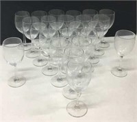 24 Wine Glasses T4C