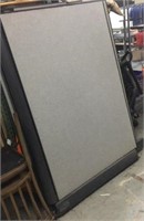 Gray Office Partition Panels
