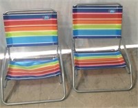 2 Matching Beach Chairs