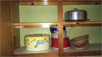 Collectible cake cover carrier