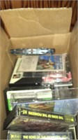 Box of cassette tapes