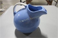 Hall pottery pitcher