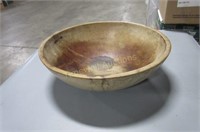 Large wood butter bowl