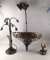 Lot of Lamps and Chandelier