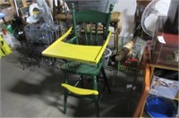 Old high chair