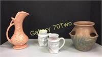 Selection of vintage pottery-include McCoy and