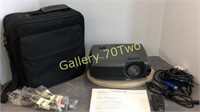 IBM e500 Projector with accessories, manual and
