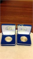 Pair of National Collector Mint 1933 Gold Double