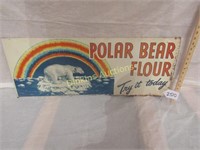 Polar Bear Flour SIgn