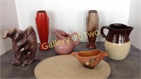 Selection of Vintage pottery-includes Frankoma,