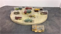 Antique HO scale metal toy cars-One is a Dyna