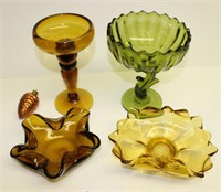 Indiana Glass Lotus Compote & More