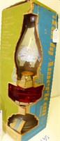 Vintage Early American Oil Lamp in Box