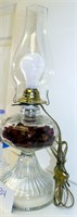 Electrified Oil Lamp w/Cord