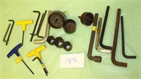 Allen Wrench and Saw Tool Lot