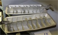 Aluminum Ice Cube Trays & Large Sifter