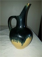 Beautiful drip glaze Muncie Pottery pitcher this