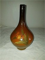 Antique C Wensart utopian hand painted vase