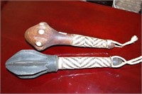 Two Pacific Island tribal clubs