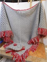 Crocheted Cape and Matching Hat