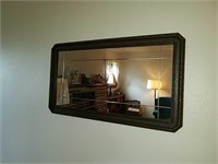 Antique beveled Edge mirror this is an overall