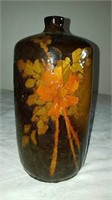 Beautiful hand painted Earth Tone vase with