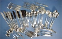 Forty four pce German stainless steel cutlery set