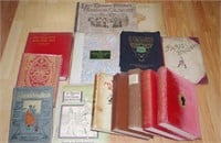 Quantity of antique and vintage books