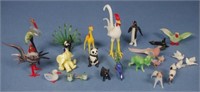 Quantity of assorted miniature glass animals