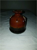 Vintage Earth Tone Pottery pitcher this is an