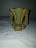 Beautiful vintage Niloak Jace. Double handle vase