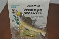 BEAM'S WALLEYE FISH DECANTER
