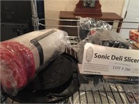 Sonic Deli Slicer and Storage Containers.