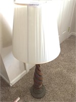 36" tall table lamp.