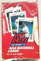 Unopened Line Drive Pre-Rookie '91 Cards