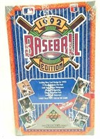 Unopened '92 Baseball Edition Card Set