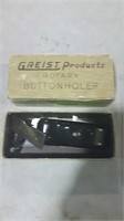 "GRIEST" ROTARY BUTTON HOLER