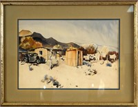 Millard Sheets (1907-1989) Watercolor