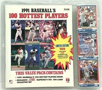 Unopened 1991 MLB 100 Hottest Players