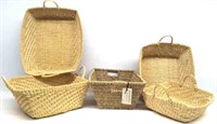 (4) Madison House Baskets