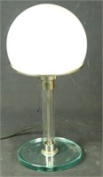 BAUHAUS STYLE 15" WILHELM WAGENFELD TABLE LAMP