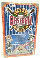 Unopened 1992 Baseball Edition Cards