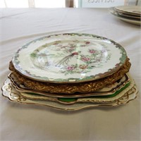 Selection of Five Vintage Decorative Plates