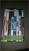 BUNDLE OF DVDs/GAMES